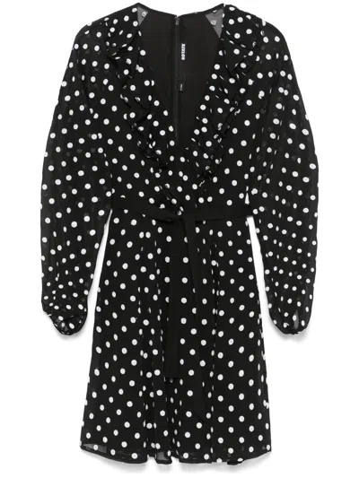 ROTATE BIRGER CHRISTENSEN ROTATE BIRGERCHRISTENSEN CHIFFON RUFFLES MINI DRESS