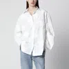 Rotate Birger Christensen Oversized Shirt In White