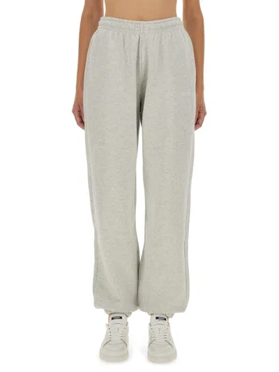 Rotate Birger Christensen Rotate Birgerchristensen Grey Cotton Track Suits In Gray