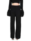 Rotate Birger Christensen Rotate Relaxed Fit Knit Pants