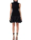 Rotate Birger Christensen Rotate Birgerchristensen Knit Racer Cut Mini Dress