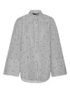 Rotate Birger Christensen Rotate Birgerchristensen Logo Shirt In White