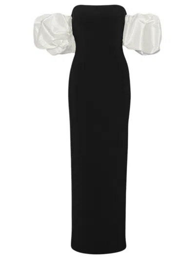 Rotate Birger Christensen Rotate Birgerchristensen Maxi Dress In Black