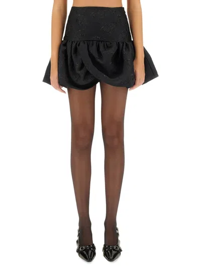 ROTATE BIRGER CHRISTENSEN ROTATE BIRGERCHRISTENSEN MINI JACQUARD SKIRT