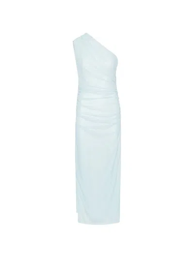 Rotate Birger Christensen Rotate Birgerchristensen One Shoulder Dress In Blue