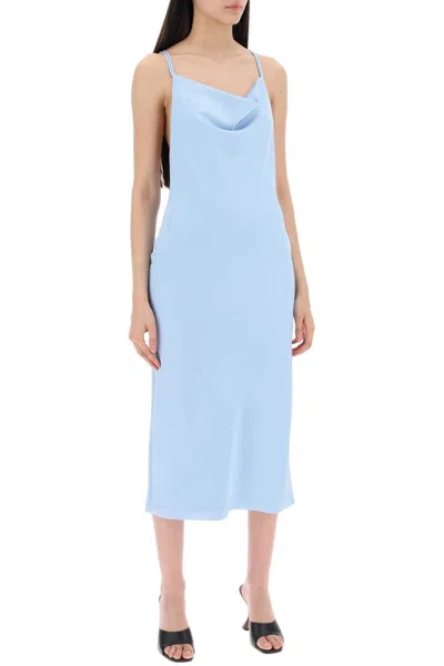 Rotate Birger Christensen Rotate Birgerchristensen Satin Midi Slip Dress For A