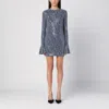 Rotate Birger Christensen Open-back Sequin Mini Dress