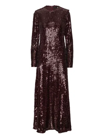 ROTATE BIRGER CHRISTENSEN ROTATE BIRGERCHRISTENSEN SEQUINS MAXI DRESS