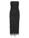 Rotate Birger Christensen Rotate Birgerchristensen Sequins Midi Tube Dress In Black