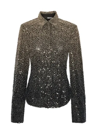 Rotate Birger Christensen Rotate Birgerchristensen Shirt With Sequins In Multi