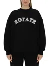 Rotate Birger Christensen Rotate Birgerchristensen Sweatshirt With Logo