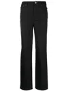 Rotate Birger Christensen Rotate Straight Jeans With Cristal Fringes