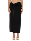Rotate Birger Christensen Rotate Birgerchristensen Twisted Skirt