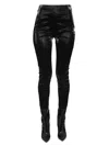 Rotate Birger Christensen Rotate Birgerchristensen Vinyl Leggings In Black