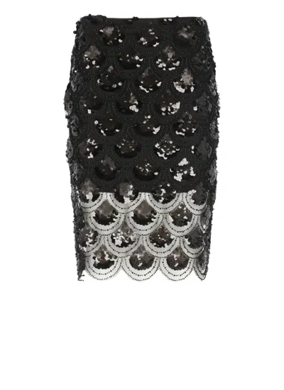ROTATE BIRGER CHRISTENSEN ROTATE BLACK ROTATE SKIRT