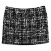 Rotate Birger Christensen Rotate Boucle Sequin Embellished Mini Skirt In Black