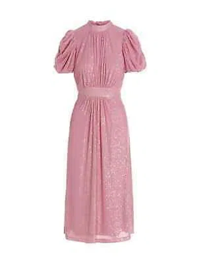 Pre-owned Rotate Birger Christensen Rotate By Birger Christensen 'noon' Dress In Pink