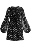 Rotate Birger Christensen Rotate Chiffon Mini Dress With Sequ Women