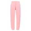 Rotate Birger Christensen Rotate Crystal Logo Embroidered Track Pants In Pink