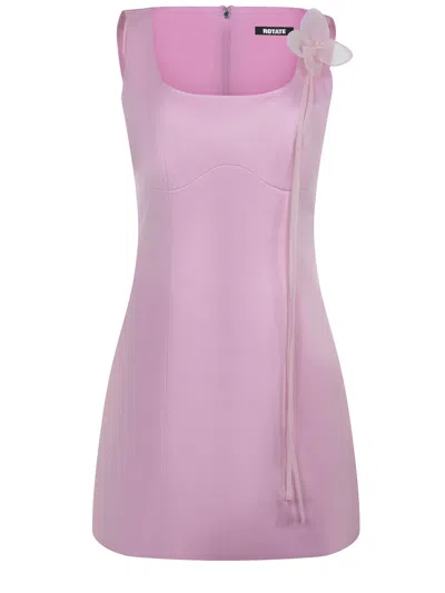 Rotate Birger Christensen Rotate Dress In Pink