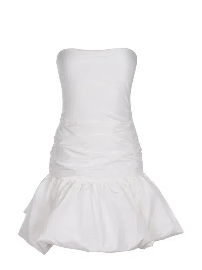 Rotate Birger Christensen Rotate Dress In White