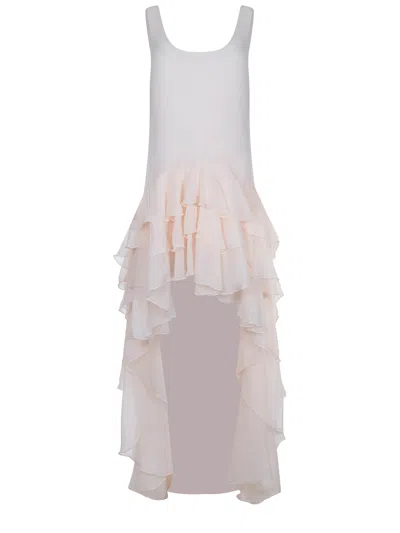 Rotate Birger Christensen Rotate Dress In Neutral