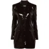 Rotate Birger Christensen Blazer Mini Dress In Brown