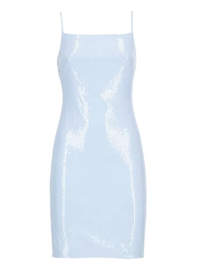 Rotate Birger Christensen Rotate Dresses Light Blue