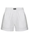 Rotate Birger Christensen Waistband Elastic Hem Turn-up Shorts