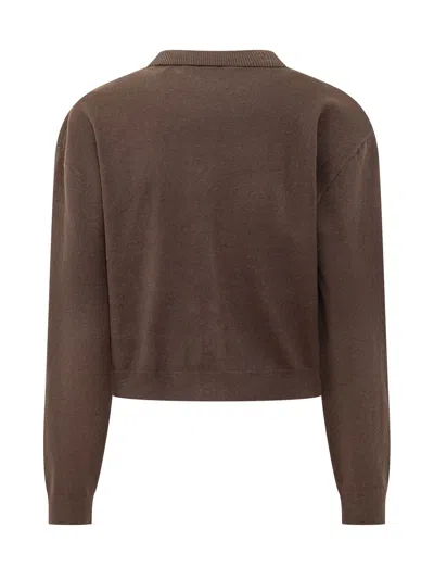 Rotate Birger Christensen Rotate Essential Knit Cardigan In Mole'