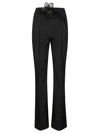Rotate Birger Christensen Rotate High Waisted Rose Pant In Black