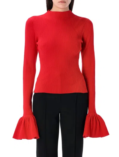 ROTATE BIRGER CHRISTENSEN ROTATE KNIT HIGH NECK TOP
