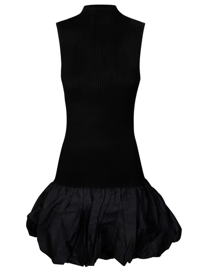 ROTATE BIRGER CHRISTENSEN ROTATE KNIT RACE CUT DRESS