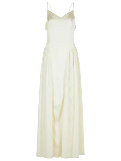 ROTATE BIRGER CHRISTENSEN ROTATE BIRGER CHRISTENSEN 'LACE' WHITE POLYESTER DRESS