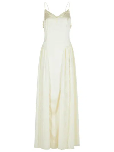 ROTATE BIRGER CHRISTENSEN ROTATE BIRGER CHRISTENSEN 'LACE' WHITE POLYESTER DRESS