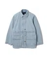 Rotate Birger Christensen Rotate Laced Denim Jacket With Adjustable Waist
