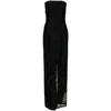 Rotate Birger Christensen Tube Maxi Dress In Black