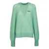 Rotate Birger Christensen Rotate Sweaters In Grey/green