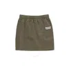 Rotate Birger Christensen Rotate Ladies Green Enzyme Sweat Mini Skirt In Green