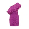 Rotate Birger Christensen Rotate Women Recycled Nylon Dress In Pink
