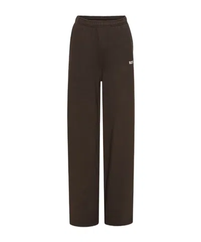 Rotate Birger Christensen Rotate Logo Appliqué Sweater In Brown