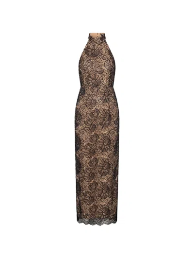 Rotate Birger Christensen Rotate Mini Halterneck Sleeveless Dress In Size 34 In Multi