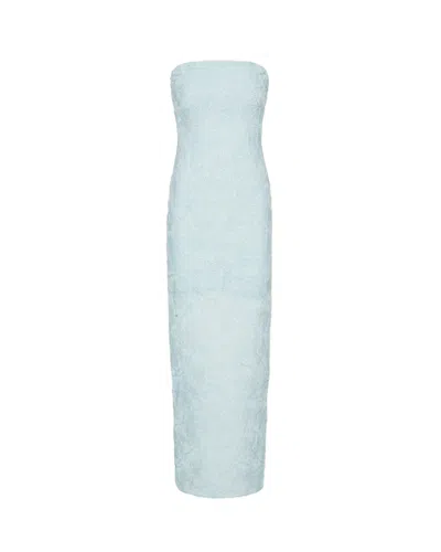 Rotate Birger Christensen Rotate Mini Plein Air Dress For Women In Blue