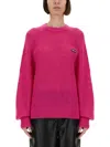 Rotate Birger Christensen Rotate Birgerchristensen Oversized Sweater In Pink