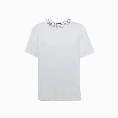 Rotate Birger Christensen Rotate Oversized Ring T-shirt In White