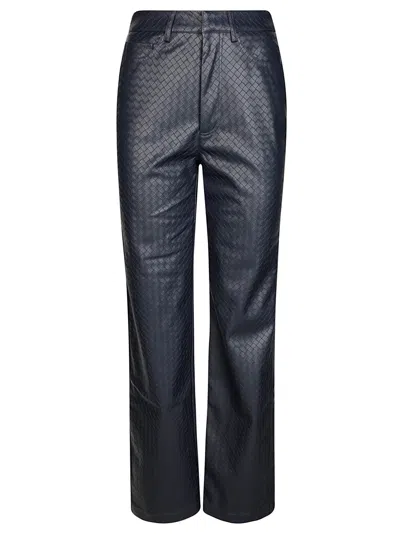 Rotate Birger Christensen Rotate Pantalone Dritto In Blue