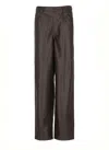 Rotate Birger Christensen Rotate Pants In Brown
