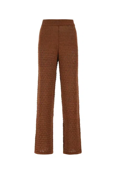 Rotate Birger Christensen Rotate Pants In Brown