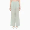 Rotate Birger Christensen Rotate Ladies Wan Blue Transparent Sequins Trousers In Green