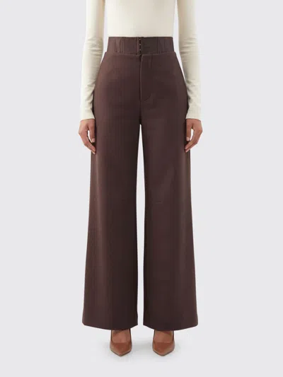Rotate Birger Christensen Corset Suiting Pant In Chicory Coffee